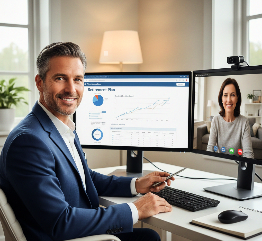 Equipo directivo revisando KPIs de consultoría B2B y eficiencia operativa